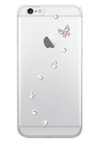 「iPhone 6」「iPhone 6 Plus」対応 ハードカバー Prism Butterfly